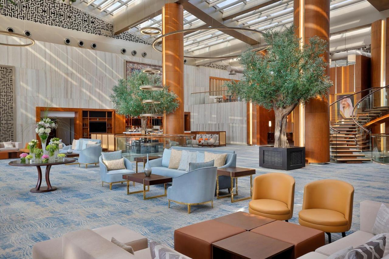 Jeddah Marriott Hotel Madinah Road Exteriér fotografie Lobby